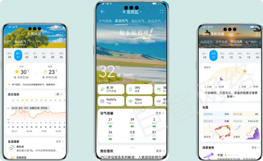 华为天气广告二级页头图 华为天气广告二级页头图