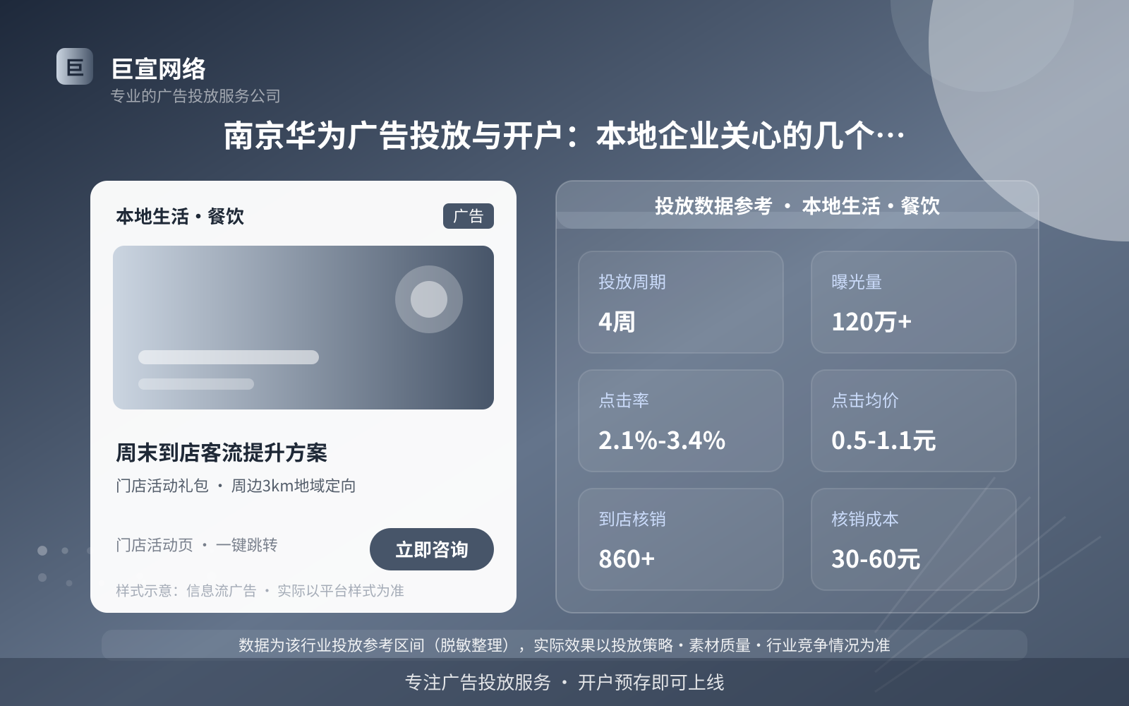 南京华为广告投放开户服务